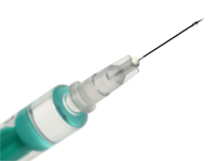 Getting an injection for a cyst